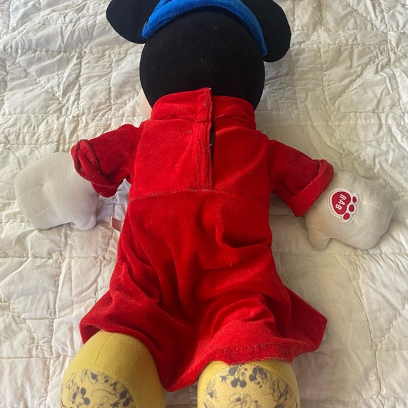 Build A Bear 90th Anniversary Mickey Mouse Plush Fantasia Sorcerer Outfit - Picture 2 of 4